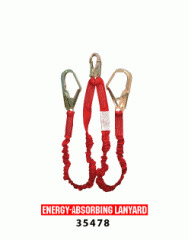 Elk River Energy-Absorbing Lanyard 35478 | 1-1/2" X 6' Twin Leg