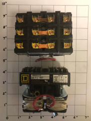 Coffing Part #820K2 | Square D 8965RO10V01 reversing contactor with 24V coil